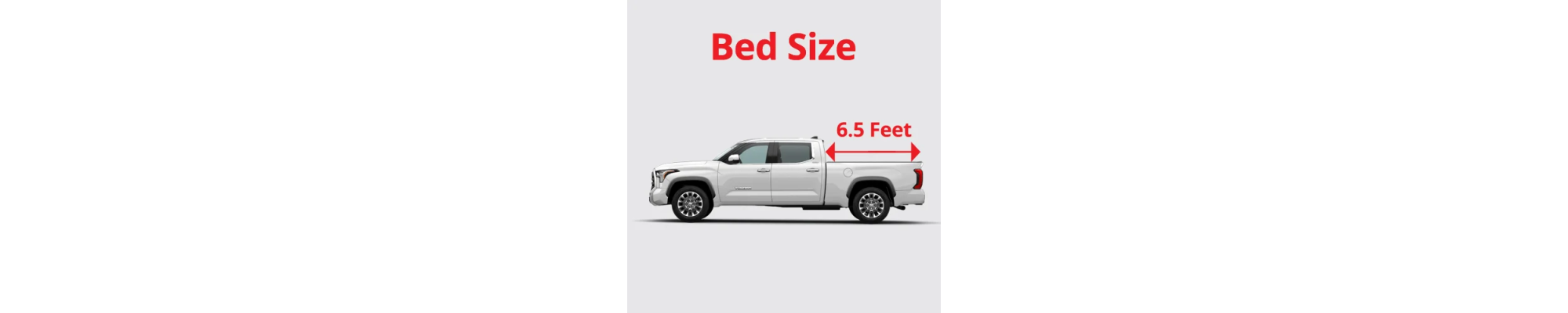 Bed Size (6.5 feet)