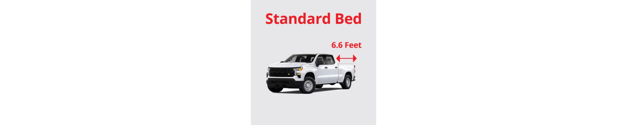 Standard Bed (6.6 feet)